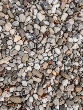 Texture made of river rocks Stock Photos