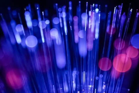 Texture of magic blue lights 写真素材