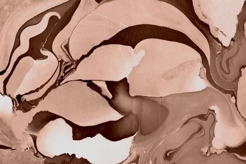 The texture of marble. Abstract background, made in the technique of fluid art. Stock Photos