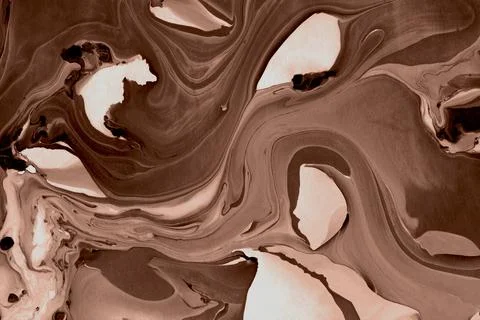 The texture of marble. Abstract background, made in the technique of fluid art. Stock Photos