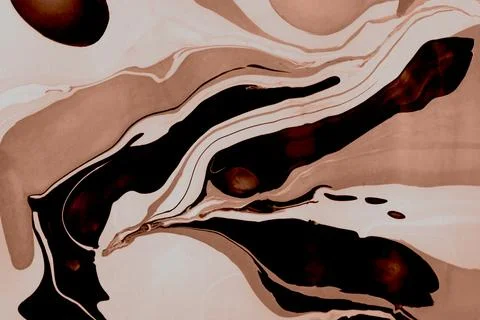 The texture of marble. Abstract background, made in the technique of fluid art. Stock Photos