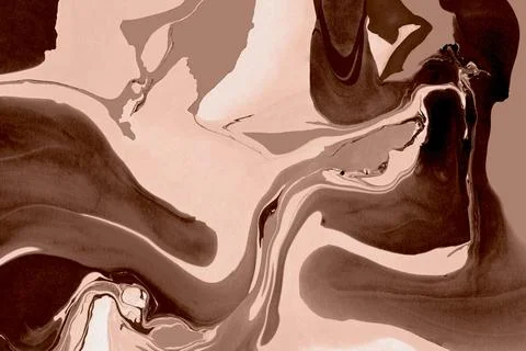 The texture of marble. Abstract background, made in the technique of fluid art. Stock Photos