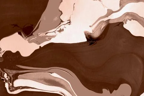 The texture of marble. Abstract background, made in the technique of fluid art. Stock Photos
