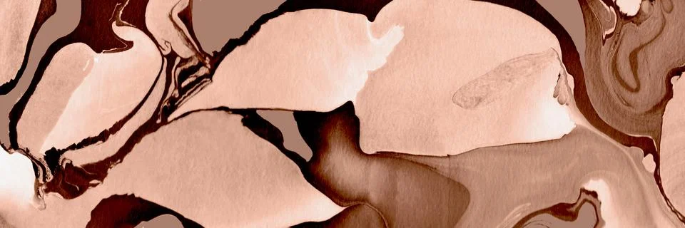 The texture of marble. Abstract background, made in the technique of fluid art. Stock Photos