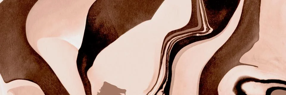 The texture of marble. Abstract background, made in the technique of fluid art. Stock Photos