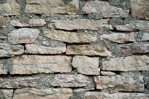 The texture of masonry rubble closeup Stock Photos
