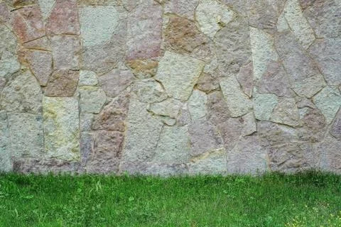 Texture masonry stone wall Stock Photos