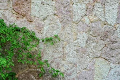 Texture masonry stone wall Stock Photos