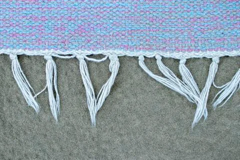 The texture of the mat. Stock Photos