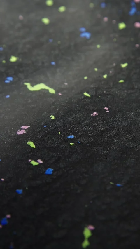 Texture of a material made of recycled plastic. Stock Footage 327043547