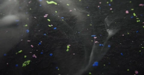 Texture of a material made of recycled plastic. Stock Footage 327043549