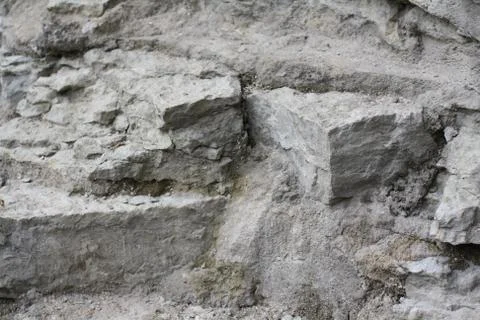 Texture Medieval stonewall rough structure Stockfoto's