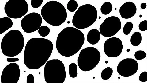 Texture of a melted plastic surface with scorched circles. Vector illustrat.. Stock Illustration
