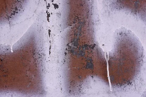 The texture of the metal doors Stock Photos