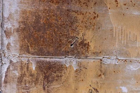 The texture of the metal doors Stock Photos