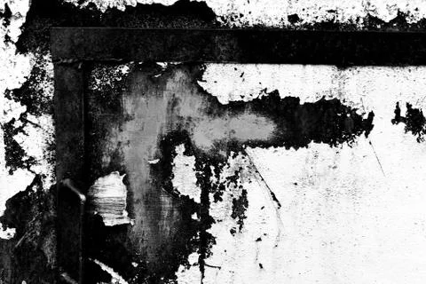 The texture of the metal doors Stock Photos
