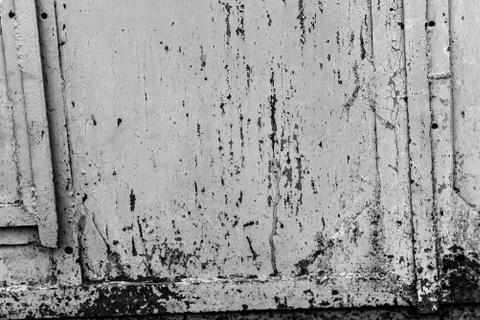 The texture of the metal doors Stock Photos