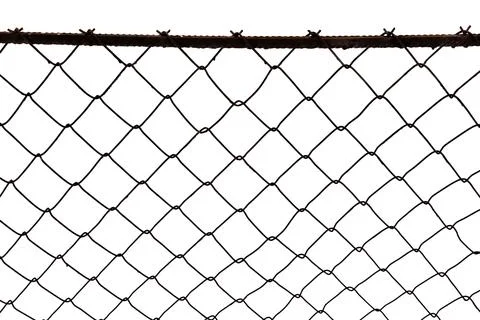 The texture of the metal mesh on a white background. Torn steel, metal mesh.. Stock Photos
