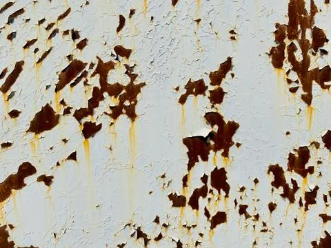 The texture of the metal is multicolored. Made with iPhone 11 in the Republic Stock Photos