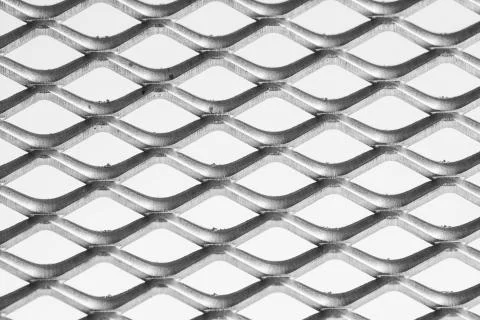 Texture of Metal Net Pattern Stock Photos