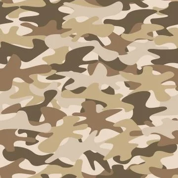 Texture military camouflage seamless pattern. Abstract army vector illustration イラスト素材