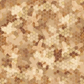 Texture military camouflage seamless pattern. Abstract army vector illustration イラスト素材