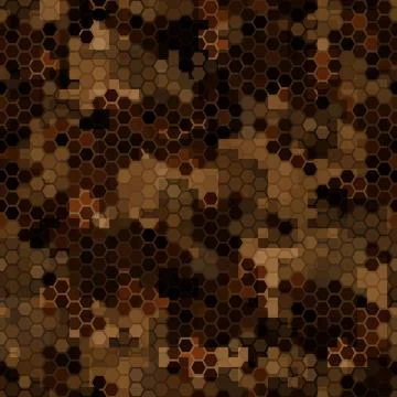 Texture military camouflage seamless pattern. Abstract army vector illustration Stockillustratie