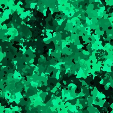 Texture military camouflage seamless pattern. Army and hunting texture Stock Illustration
