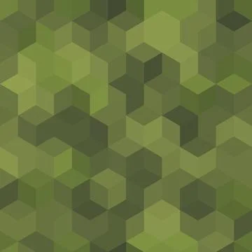 Texture military camouflage seamless pattern. Abstract army vector illustration Stock Illustration