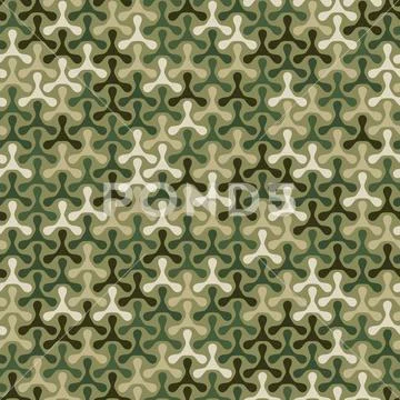 Texture Military Camouflage Seamless Pattern Abstract Army And