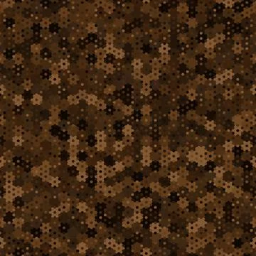 Texture military camouflage seamless pattern. Abstract army vector illustration イラスト素材