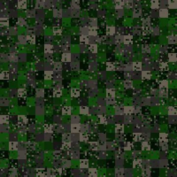 Texture military camouflage seamless pattern. Abstract army vector illustration Stock Illustration