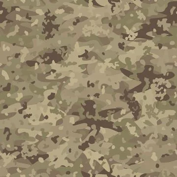 Texture military camouflage seamless pattern. Abstract army vector illustration Illustrazione stock
