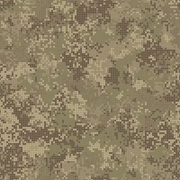 Texture military camouflage seamless pattern. Abstract army vector illustration Illustrazione stock