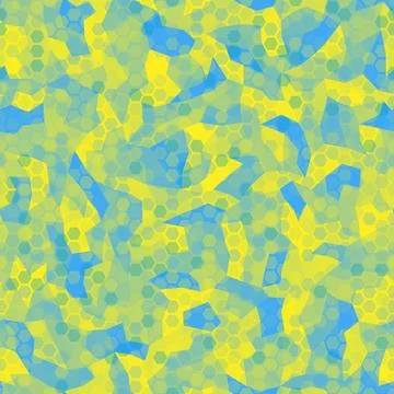 Texture military camouflage seamless pattern. Abstract army vector illustration Stock Illustration