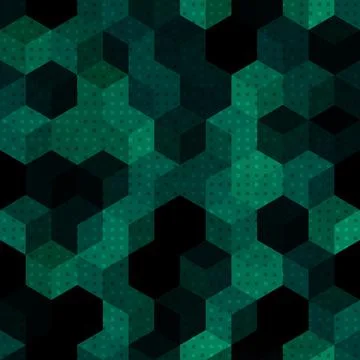 Texture military malachite green colors forest camouflage seamless pattern イラスト素材