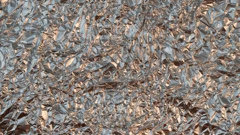 Texture of minted foil paper background silver Stock Photos