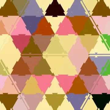 Texture mosaic background with triangle elements, rainbow colors for textile 스톡 일러스트