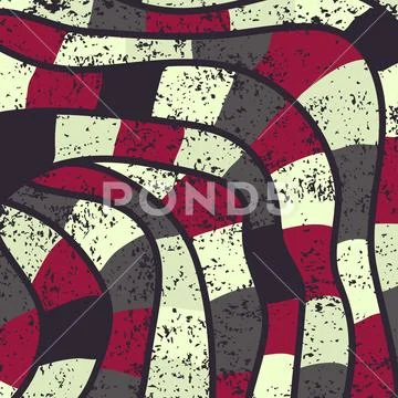 Texture with mosaic pattern with rectangles and different shapes Ilustração Stock
