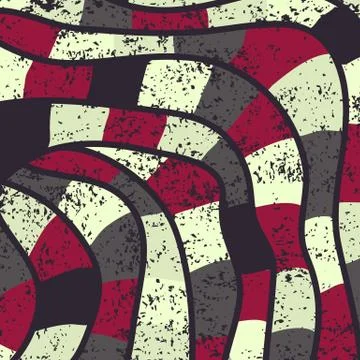 Texture with mosaic pattern with rectangles and different shapes Stock Illustration