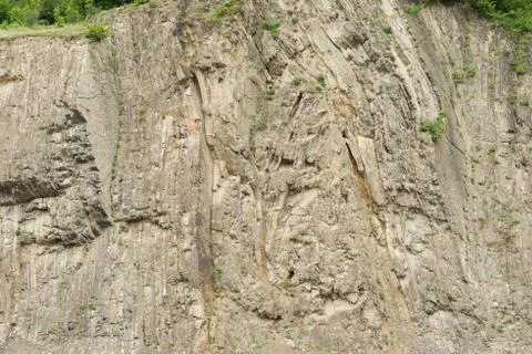 Texture of the mountain slope Stock Photos