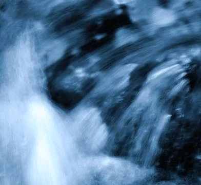 Texture mountain stream Stock Photos