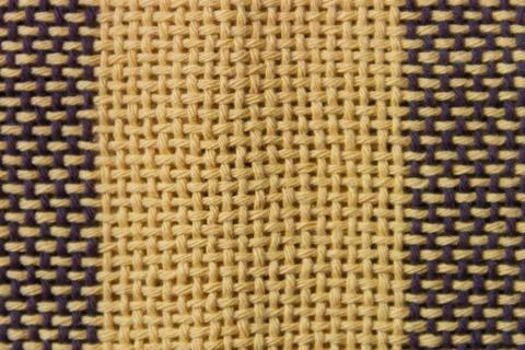 Texture of multi-colored loom woven fabrics Stock Photos