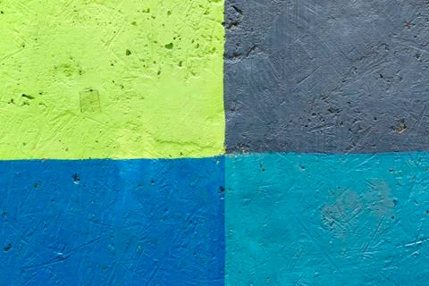 Texture of a multi-colored wall close-up. Stock Photos