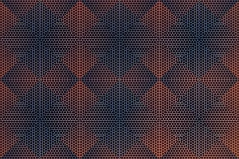 The texture of the multicolored lattice consisting of dots Stock Photos