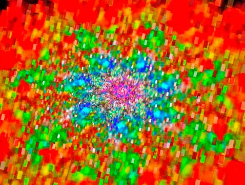 Texture in multicolored style Stock Illustration