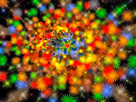 Texture in multicolored style. Stock Illustration