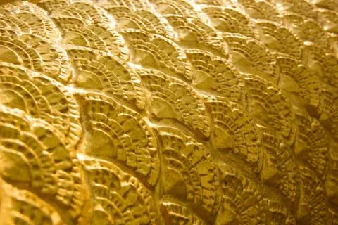 Texture of naga statue Stock Photos