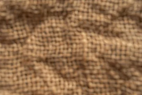 Texture of natural burlap material close-up Stock Photos