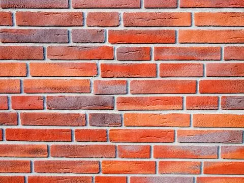 Texture of nice new brick wall Stock Photos